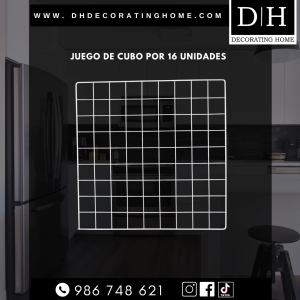 REJILLAS ARMABLES 16 UNIDADES