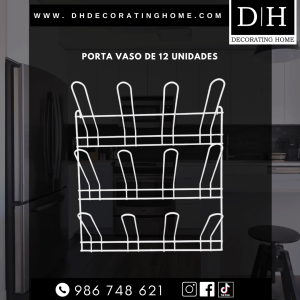 PORTA VASOS DE 12 UNIDADES
