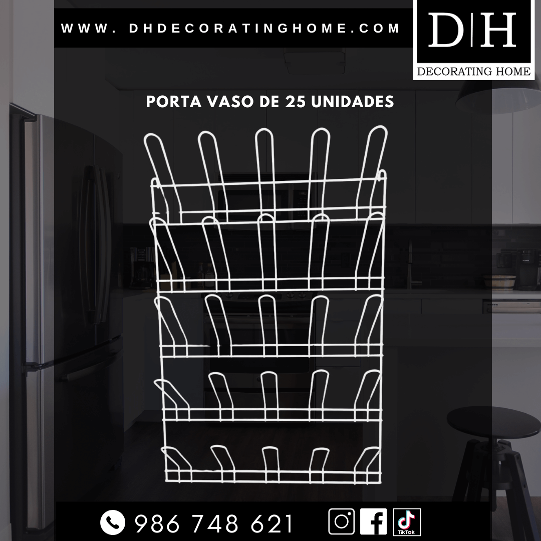 PORTA VASOS DE 25 UNIDADES