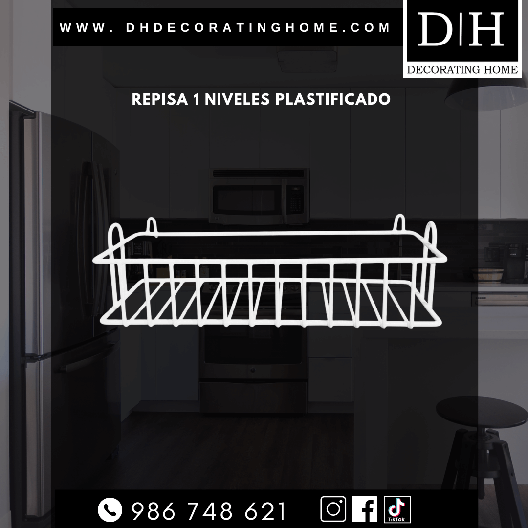 REPISA PLASTIFICADA DE 1 NIVEL